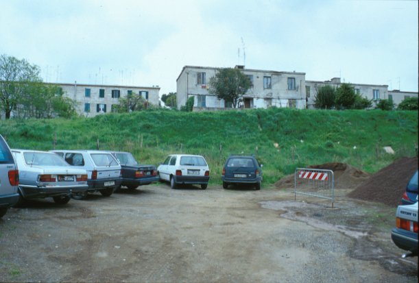 Area 1035: il terreno dove la Carta dell'Agro segnala la presenza di una villa romana