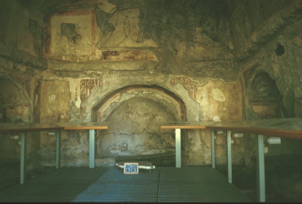 Area 1313: l'interno del sepolcro dei Nasoni