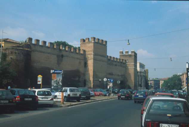 Area 156: il tratto Bh delle mura Aureliane