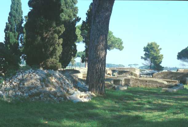 Area 3802: i resti della necropoli di via Laurentina