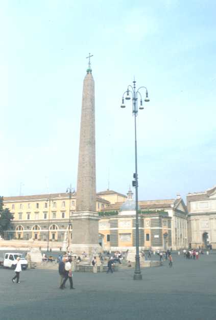 Area 5402: l'obelisco di piazza del Popolo