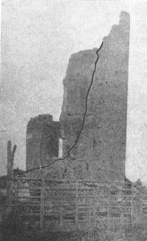 Torre della Rustica, stato anteriore alla demolizione del 1898 (Quilici 1974, p.89, fig.106)