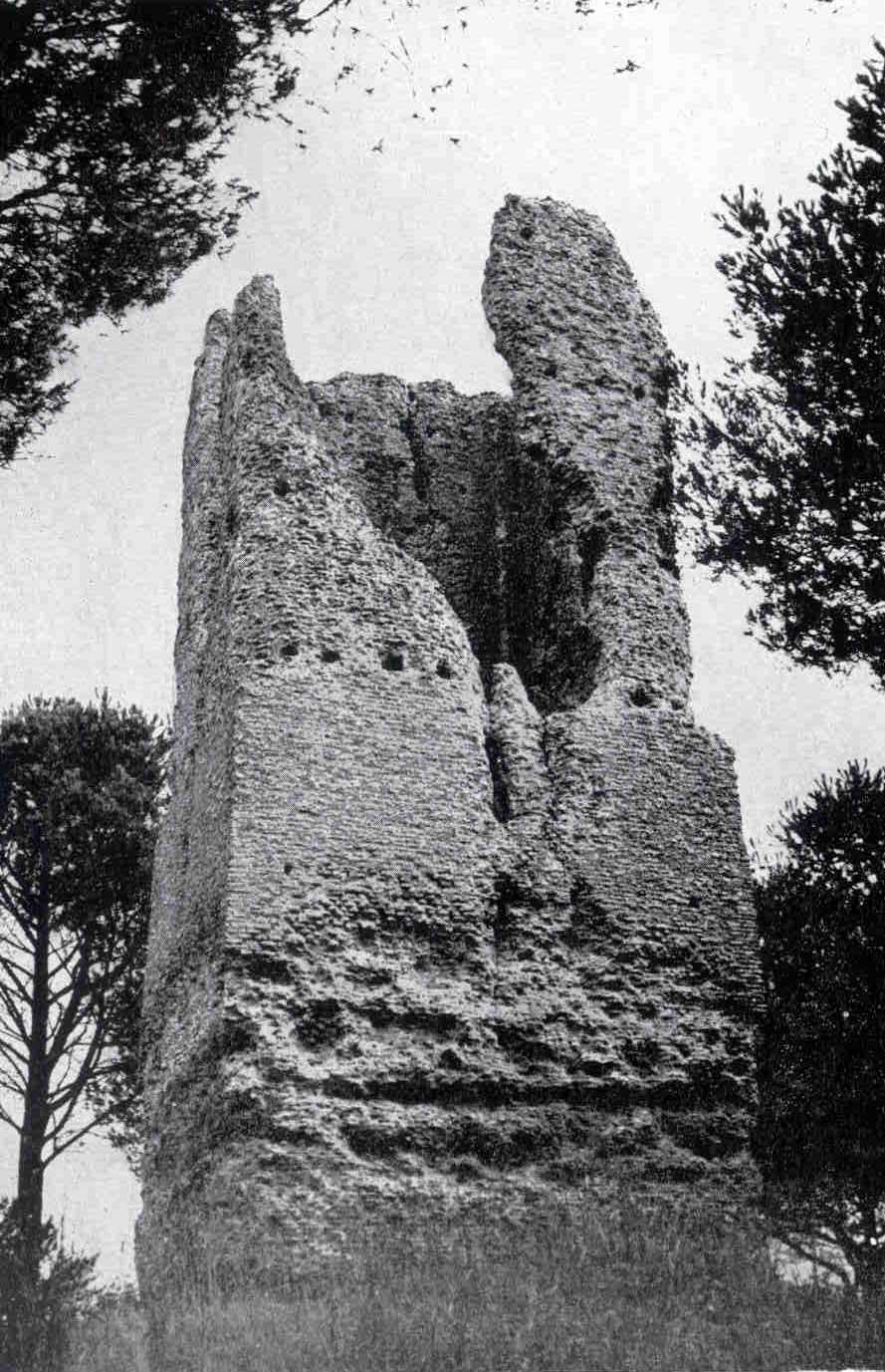 Torre del Procoio Vecchio: lato S, (De Rossi 1969, f.289)