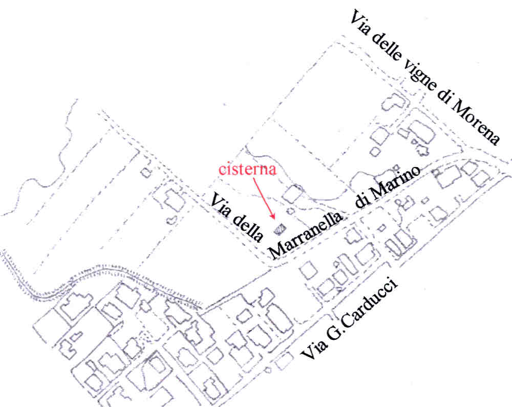 Area 2476: localizzazione delle strutture
