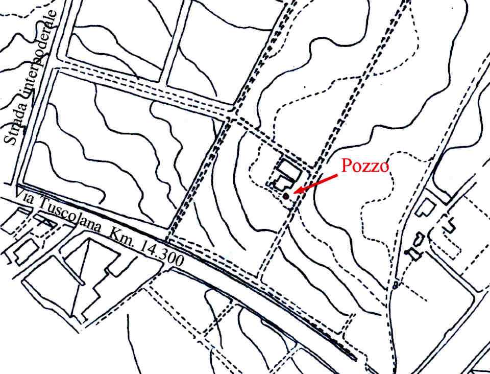Area 3858: localizzazione del pozzo