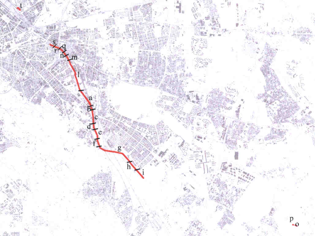 Il percorso visibile dell'aqua Marcia, Tepula, Iulia e acquedotto Felice