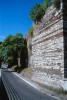 Area 156: particolare del tratto T delle mura Aureliane