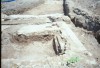 Area 1634: particolare del sepolcro emerso durante lo scavo